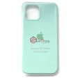 Чехол-накладка Apple Iphone 12/ 12 pro с логотипом Apple, мятный