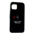 Чехол-накладка Apple Iphone 12/ 12 pro с логотипом Apple, черный
