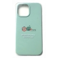 Чехол-накладка Apple Iphone 13 pro max с логотипом Apple, мятный