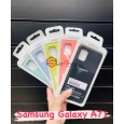 Чехол-накладка Samsung A71, Silicone case розовый