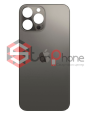 Задняя крышка Apple Iphone 13 pro, серый, большой вход, Премиум