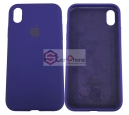Чехол-накладка Apple Iphone XR с логотипом Apple, фиолетовый