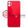 Задняя крышка Apple Iphone 11, красный, orig, большой вход