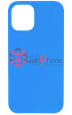 Чехол-накладка Apple Iphone 13 Mini с логотипом Apple, голубой