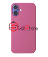 Чехол-накладка Apple Iphone 16 с логотипом Apple, розовый