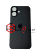 Задняя крышка Apple Iphone 16, черный, большой вход, Премиум