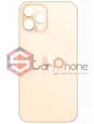 Задняя крышка Apple Iphone 12 pro max, золото, большой вход, Премиум