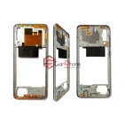 Средняя часть корпуса Samsung A70, white, orig